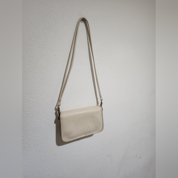 Vintage Coach Shoulder Purse 9385 - Bone - Picture 3 of 15